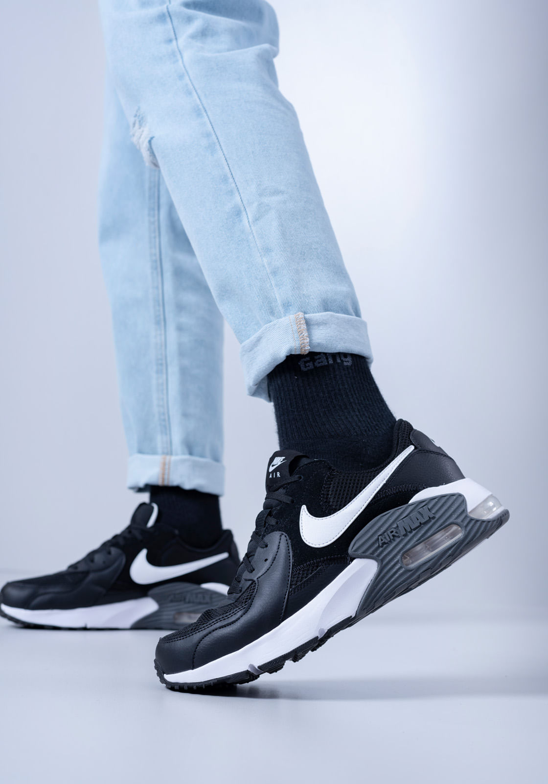 Tenis Nike Air Max Excee Preto Masculino Gang