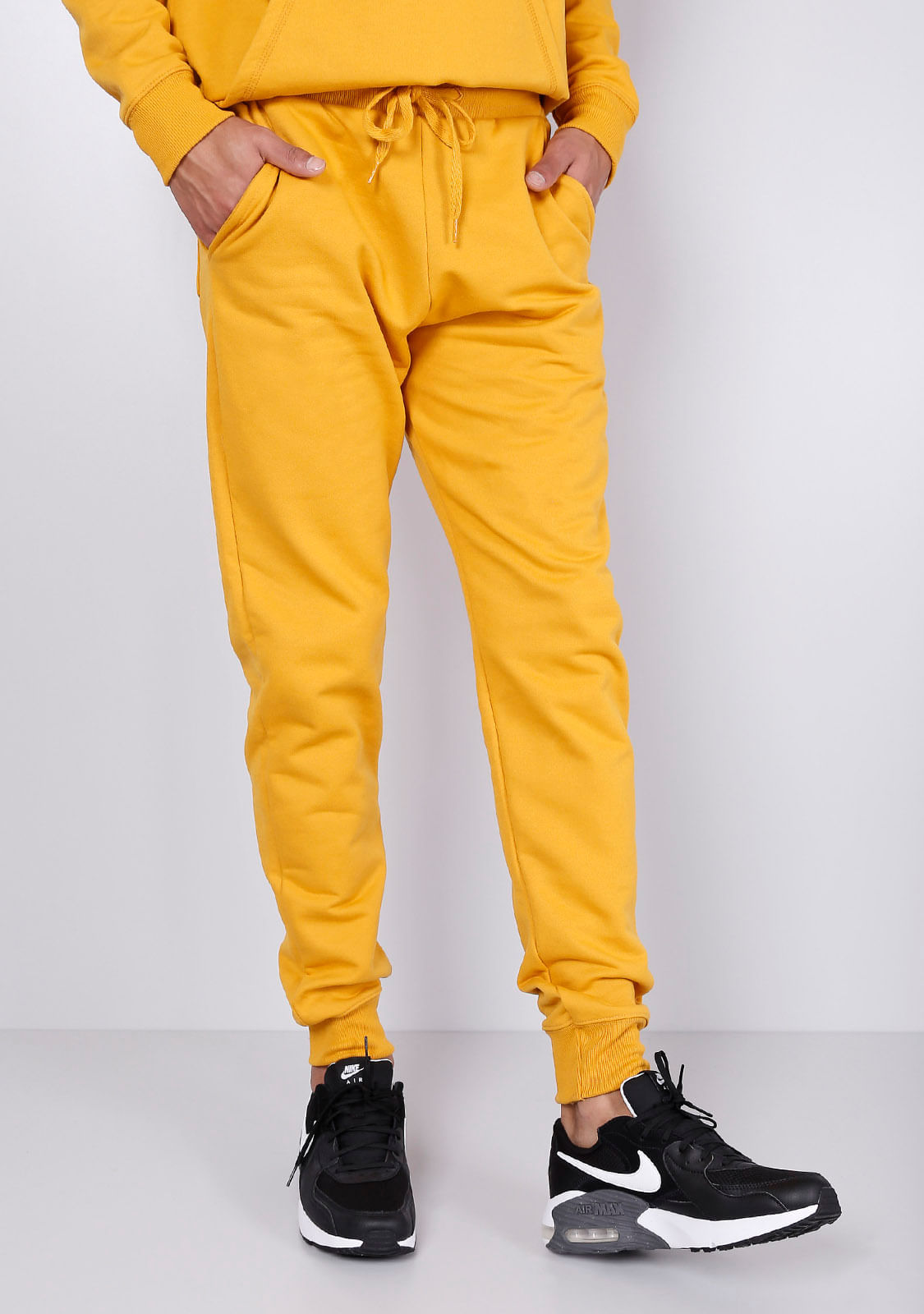 calça masculina mostarda