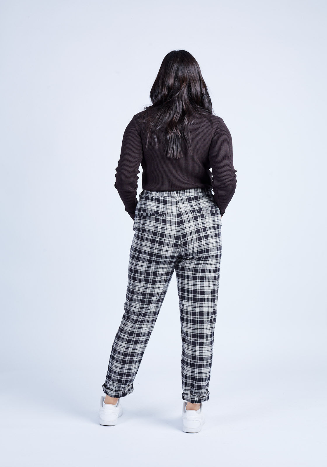BLUSÃO TRICOT GOLA ALTA PRETO GANG FEMININO - Gang