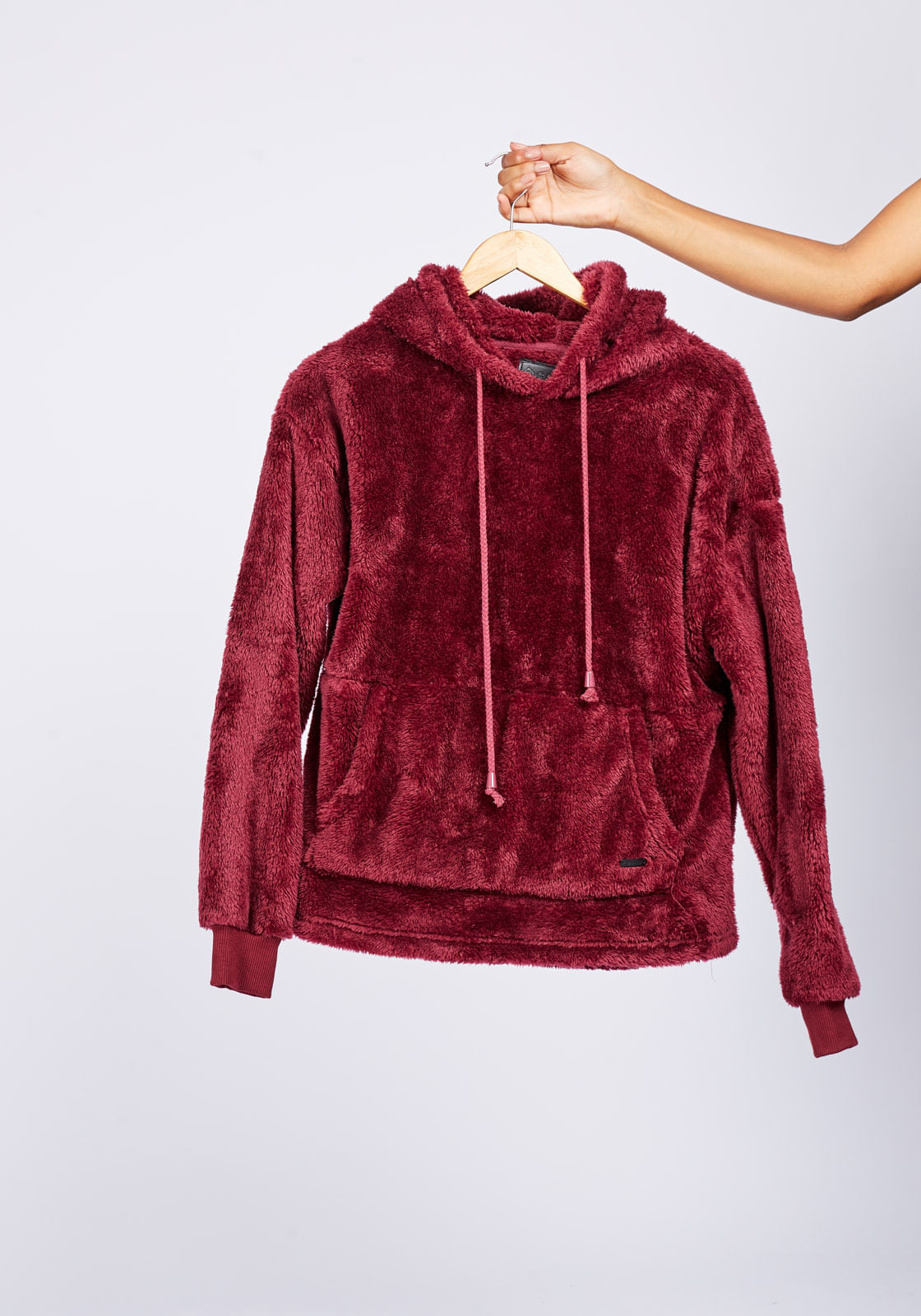 gina tricot velour moletom com capuz