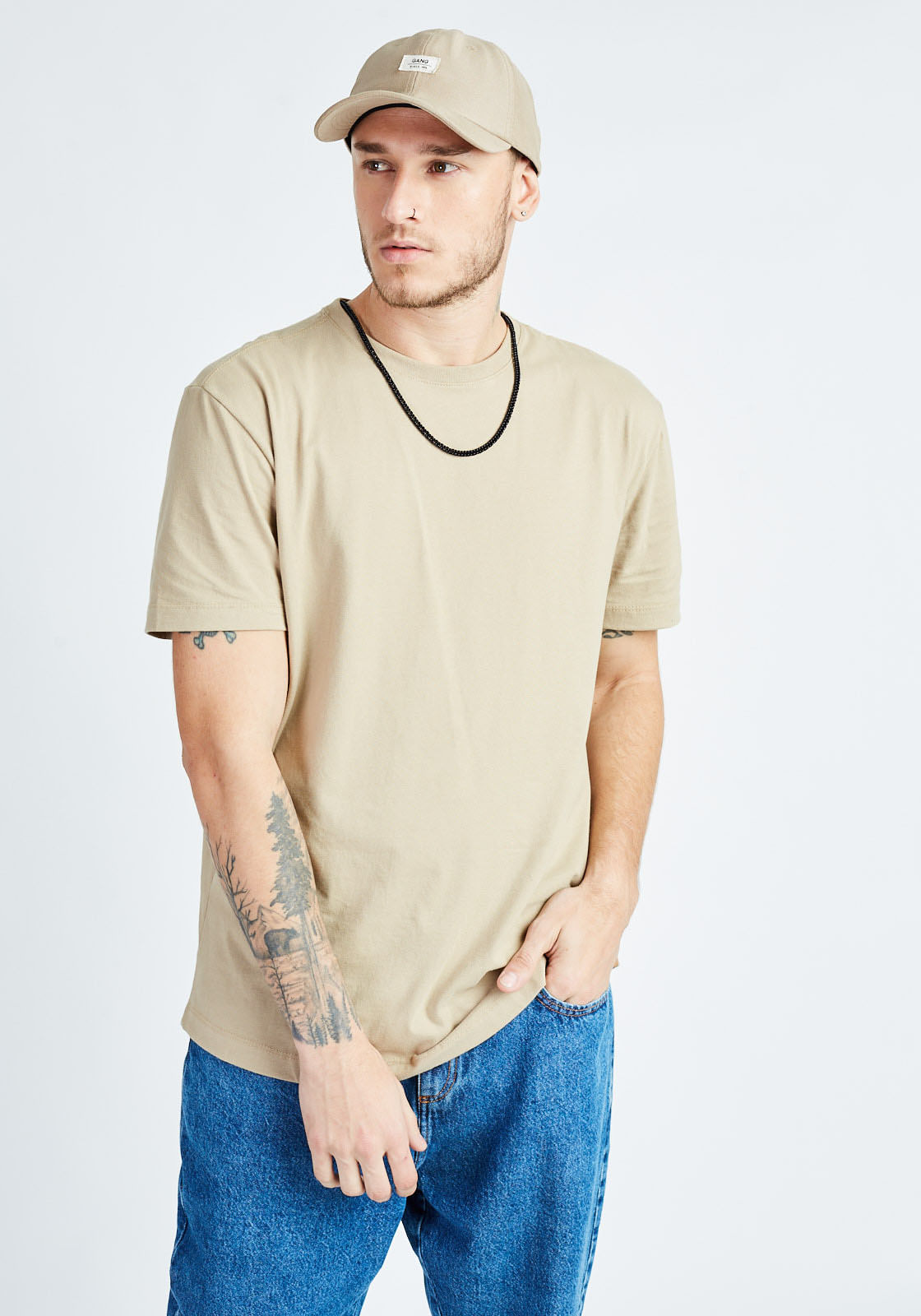 blusa bege masculina