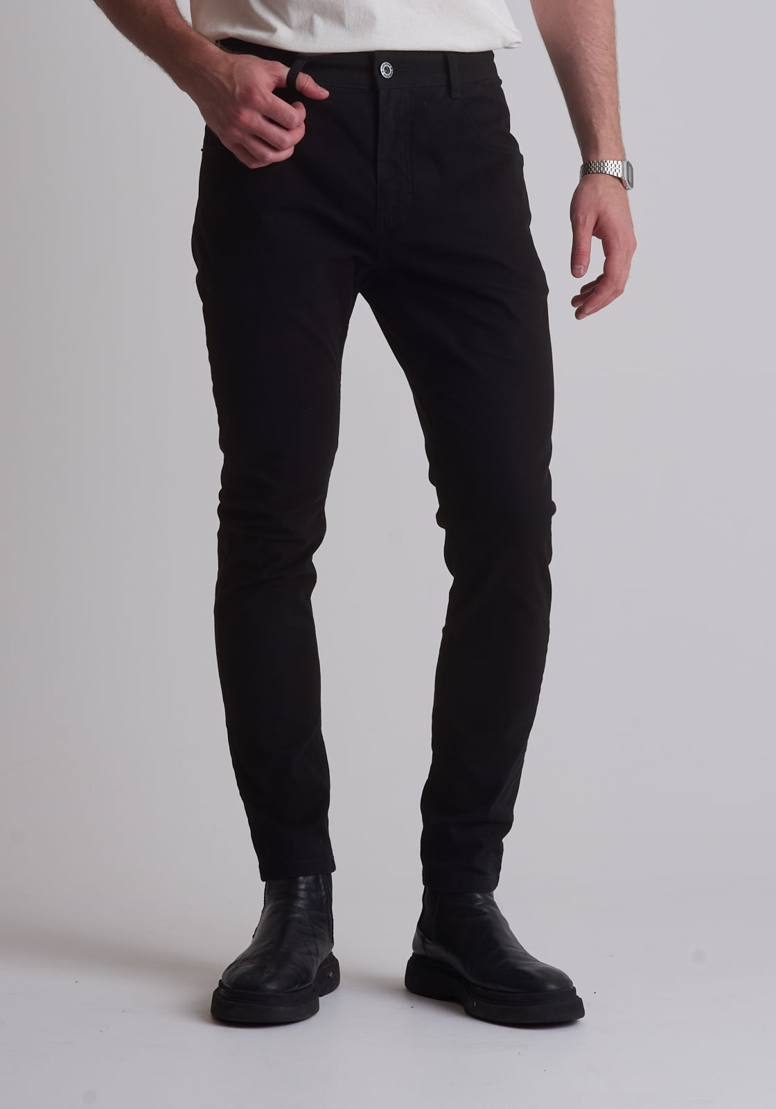 Calça sarja skinny
