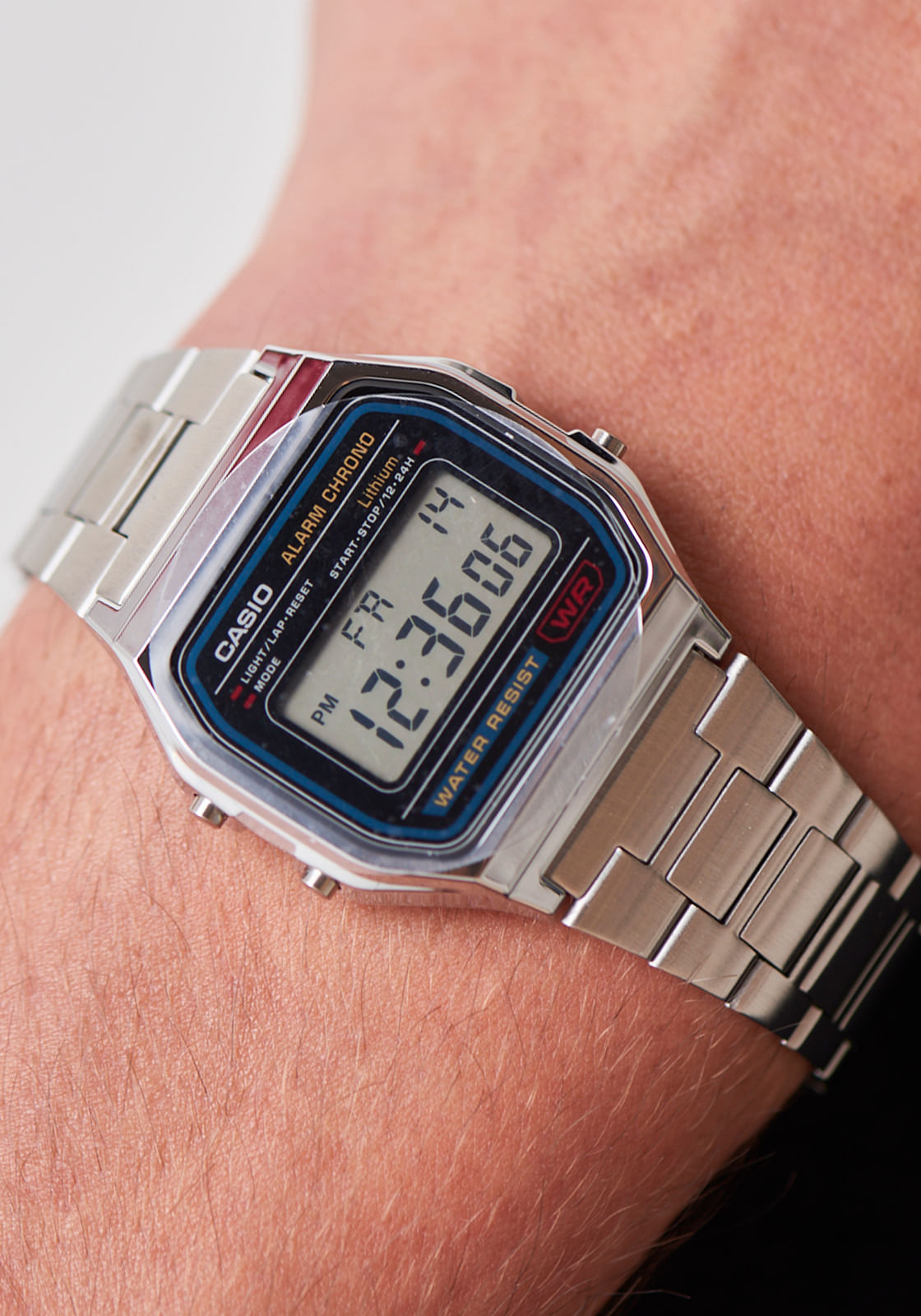 RELÓGIO CASIO VINTAGE DIGITAL A158WA-1DF-SC