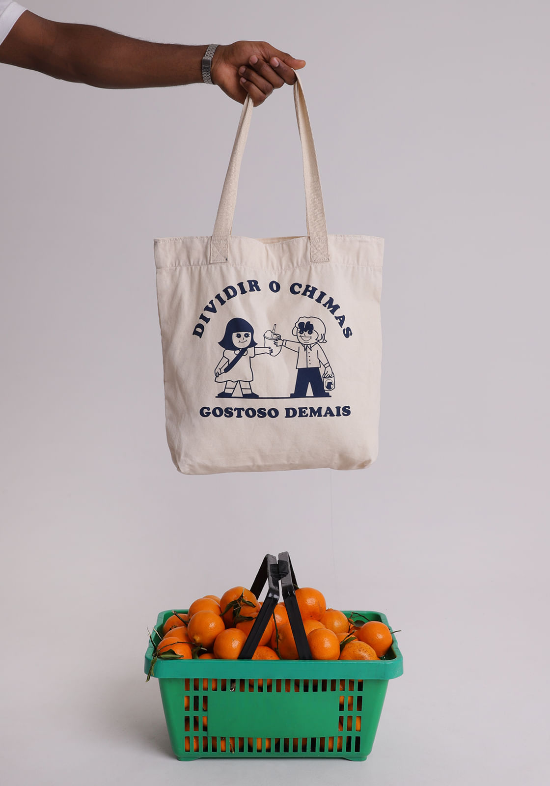 Tote bag estampada chimarrão